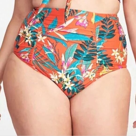 Old Navy high waisted swim bottoms 3x - Picture 1 of 5